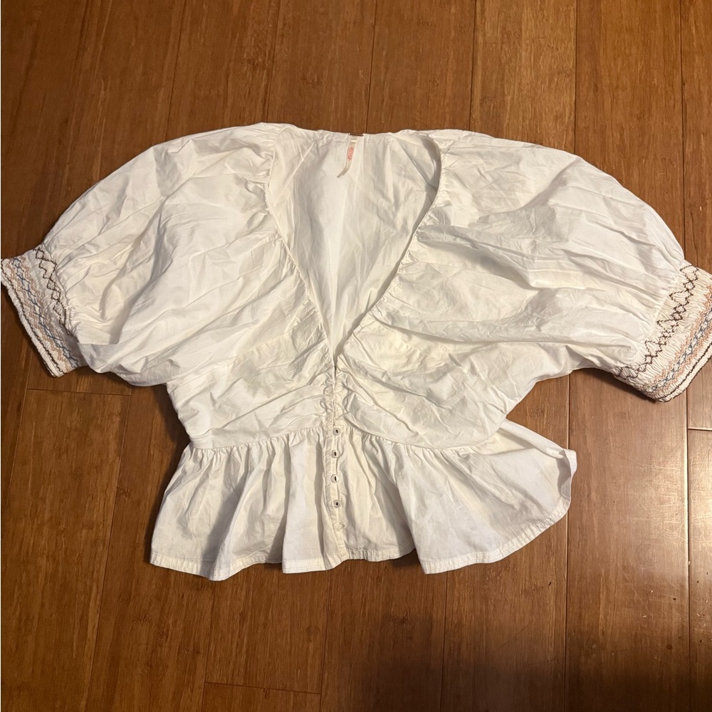 Free people white top